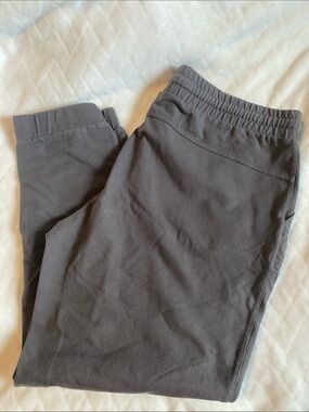 Men's Casual Elastic-Waist Pants - Charcoal